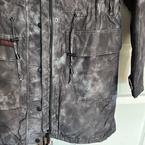 Canada Weather Gear Black Camo Pattern Jacket Waterproof NWT - Picture 10 of 12
